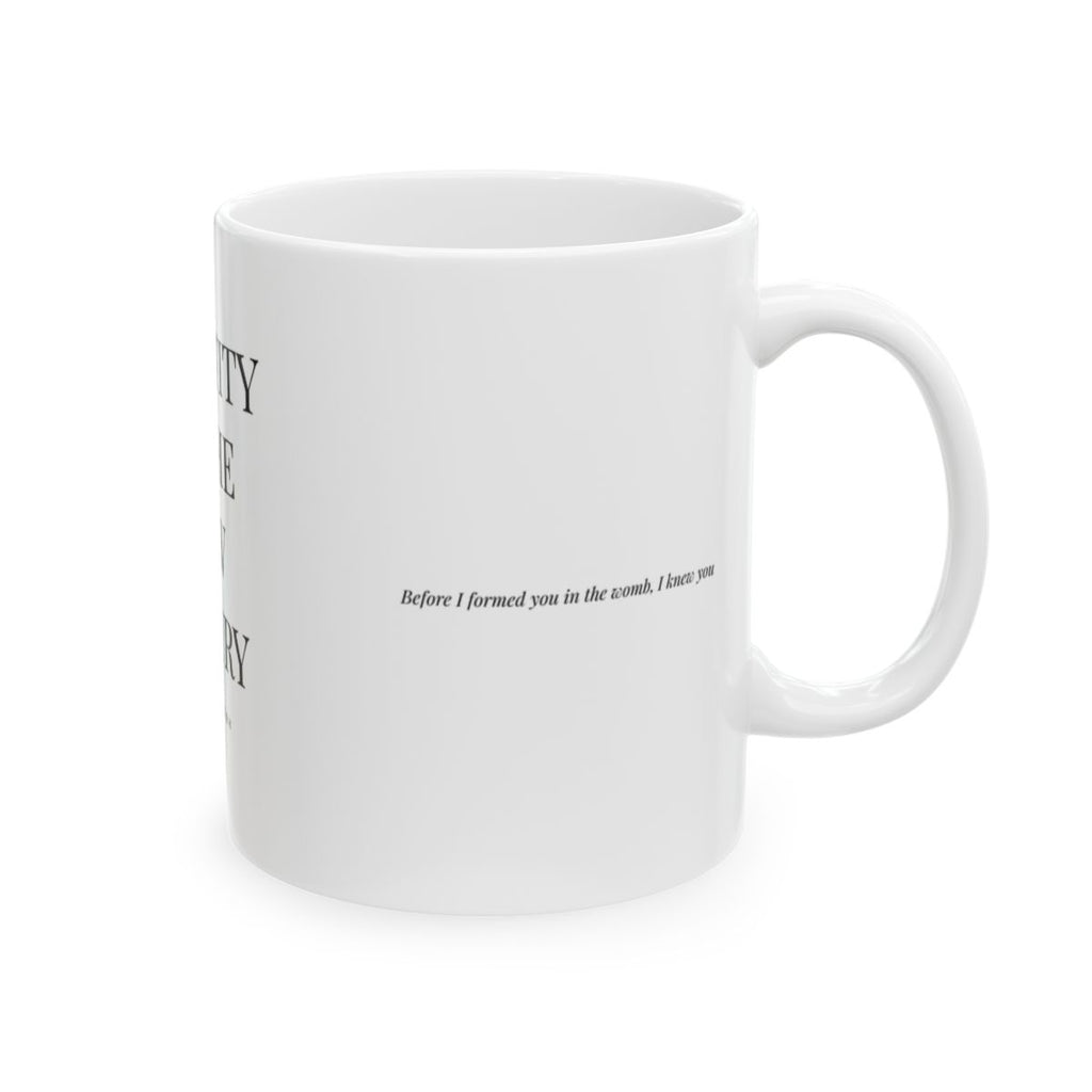 Identity Is The New Luxury Mug | White Ceramic Coffee Tea Cup